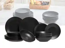 Wehkamp Studio Tavola Studio Tavola Serviesset Black Tie 18-Delig aanbieding