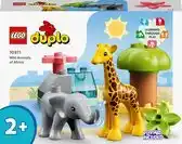 Alternate LEGO DUPLO - Wilde dieren van Afrika Constructiespeelgoed aanbieding