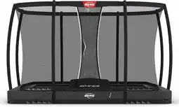 Wehkamp BERG BERG Ultim Champion InGround 330 Grey + Safety Net Deluxe cm aanbieding