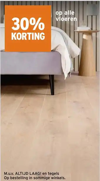 GAMMA Op alle vloeren aanbieding