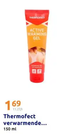 Action Thermofect verwarmende spierbalsem aanbieding