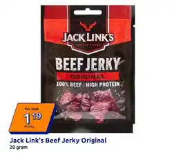 Action Jack Link's Beef Jerky Original aanbieding