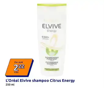 Action L'Oréal Elvive shampoo Citrus Energy aanbieding
