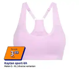 Action Kaytan sport-bh aanbieding