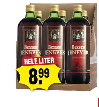 Dirck 3 Gijsbrecht van Aemstel Bessen Jenever HELE LITER aanbieding