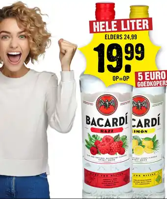 Dirck 3 Bacardi Limon 100 cl aanbieding