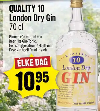 Dirck 3 Quality 10 London Dry Gin aanbieding