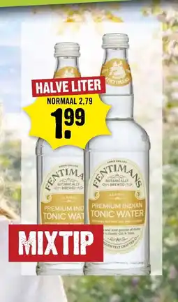 Dirck 3 Fentimas Premium Indian Tonic Water aanbieding