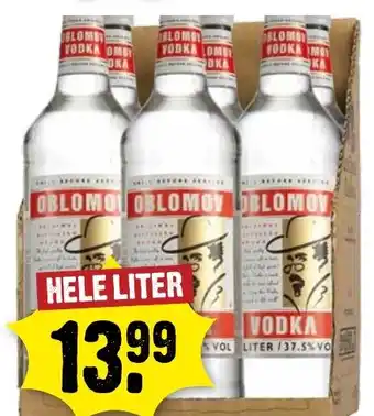 Dirck 3 Oblomov Vodka aanbieding
