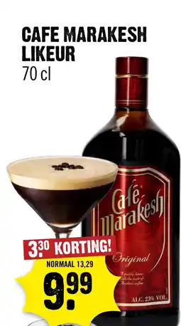 Dirck 3 Cafe Marakesh Likeur aanbieding