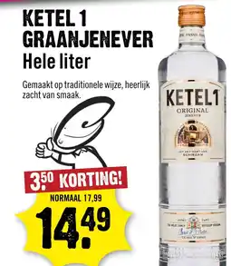 Dirck 3 Ketel 1 graanjenever aanbieding