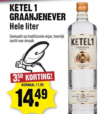Dirck 3 Ketel 1 graanjenever aanbieding