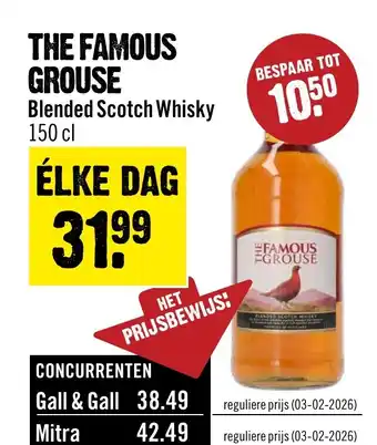 Dirck 3 The famous grouse blended scotch whisky aanbieding