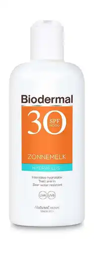 Wehkamp Biodermal Hydraplus zonnemelk SPF30 - 200 ml aanbieding