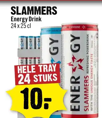 Dirck 3 Slammers Energy Drink aanbieding