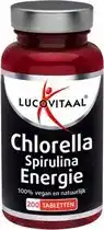 Wehkamp Lucovitaal Chlorella Spirulina - 200 tabletten aanbieding