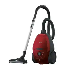 Expert AEG VX82-1-2CR Stofzuiger met zak Rood aanbieding