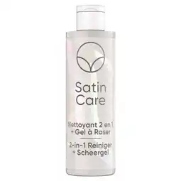 Wehkamp Satin Care Voor Schaamhaar 2-in-1 reiniger + scheergel - 190 ml aanbieding