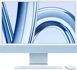 MediaMarkt Apple Imac 24-inch Blauw (m3) - 8-core Cpu 10-core GPu 8gb 256gb aanbieding