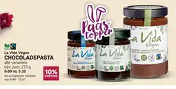 Ekoplaza La vida vegan chocoladepasta aanbieding