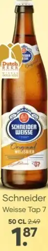 Mitra Schneider Weisse Tap 7 aanbieding