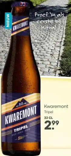 Mitra Kwaremont tripel aanbieding