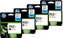 Coolblue HP 953XL cartridges 4-Kleuren pack aanbieding