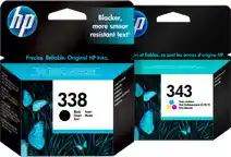 Coolblue HP 338/343 Cartridge Combo Pack aanbieding