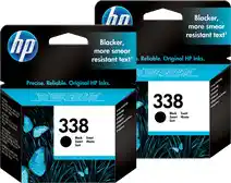 Coolblue HP 338 Cartridges Zwart Duo Pack aanbieding