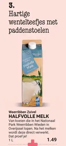 Ekoplaza Weerribben Zuivel halfvolle melk aanbieding