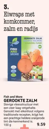 Ekoplaza Fish and More Gerookte Zalm aanbieding
