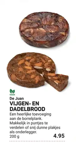 Ekoplaza De juan vijgen en dadelbrood aanbieding