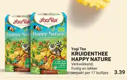 Ekoplaza Yogi tea kruidenthee happy nature aanbieding