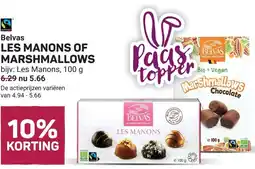 Ekoplaza Les manons of marshmallows aanbieding