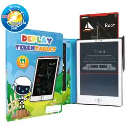MediaMarkt Deplay Tekentablet 11 Grafische Tablet Blauw/wit aanbieding
