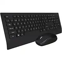 MediaMarkt Qware Home Office Muis En Toetsenbord (stockport) Zwart aanbieding