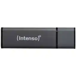 Expert Intenso Alu Line 32GB (USB 2.0) USB-sticks Grijs aanbieding