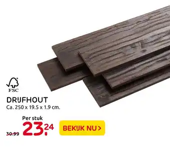 Praxis Drijfhout aanbieding