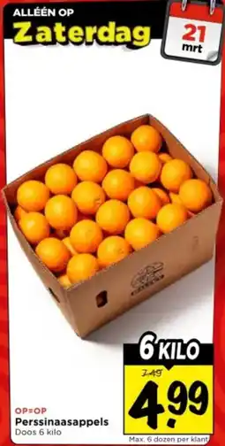 Vomar Voordeelmarkt Perssinaasappels aanbieding