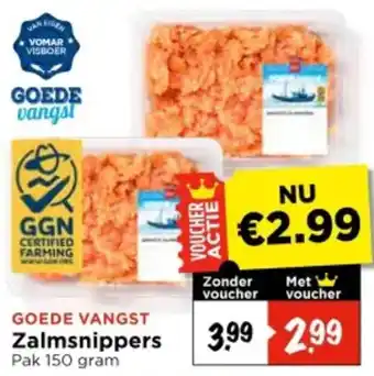 Vomar Voordeelmarkt Zalmsnippers aanbieding