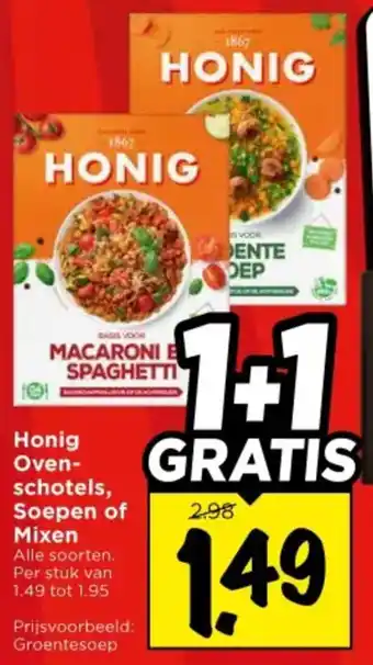 Vomar Voordeelmarkt Honig Ovenschotels, Soepen of Mixen aanbieding