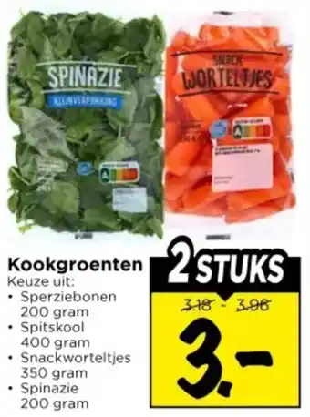 Vomar Voordeelmarkt Kookgroenten aanbieding