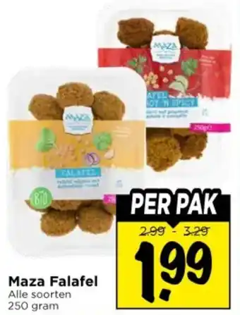 Vomar Voordeelmarkt Maza Falafel aanbieding