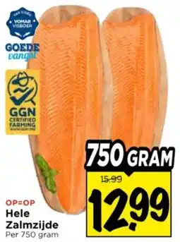 Vomar Voordeelmarkt Hele Zalmzijde aanbieding
