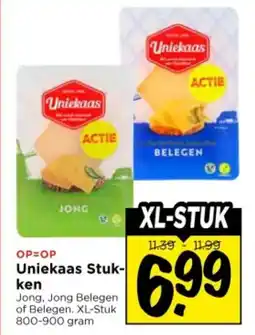 Vomar Voordeelmarkt Uniekaas Stukken XL aanbieding