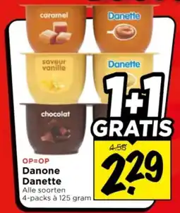 Vomar Voordeelmarkt Danone Danette aanbieding