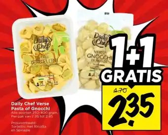 Vomar Voordeelmarkt Daily Chef Verse Pasta of Gnocchi aanbieding