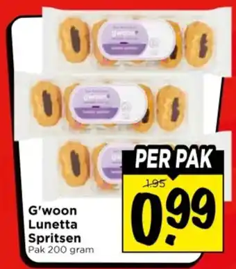 Vomar Voordeelmarkt G'woon Lunetta Spritsen aanbieding