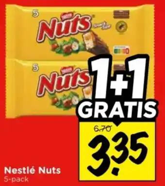Vomar Voordeelmarkt Nestlé Nuts aanbieding