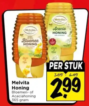 Vomar Voordeelmarkt Melvita Honing aanbieding